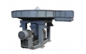 Feeding material machine disk feeder